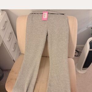 Edikted Gray Boot Cut Pants